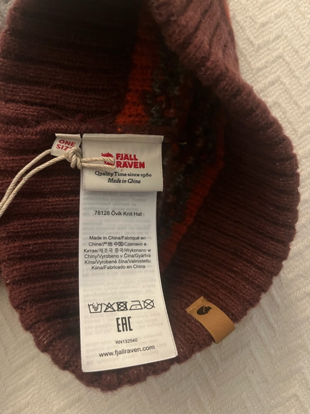 Fjallraven Knit Wool Hat - Picture 3 of 14
